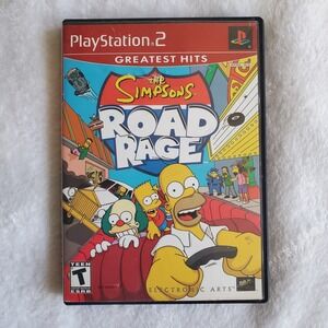 The Simpsons Road Rage Greatest Hits (Playstation 2 Ps2) CIB